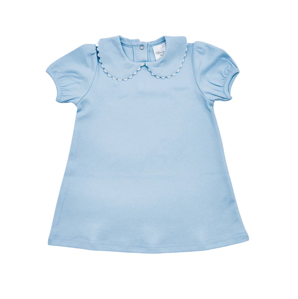 Short sleeve collar dress