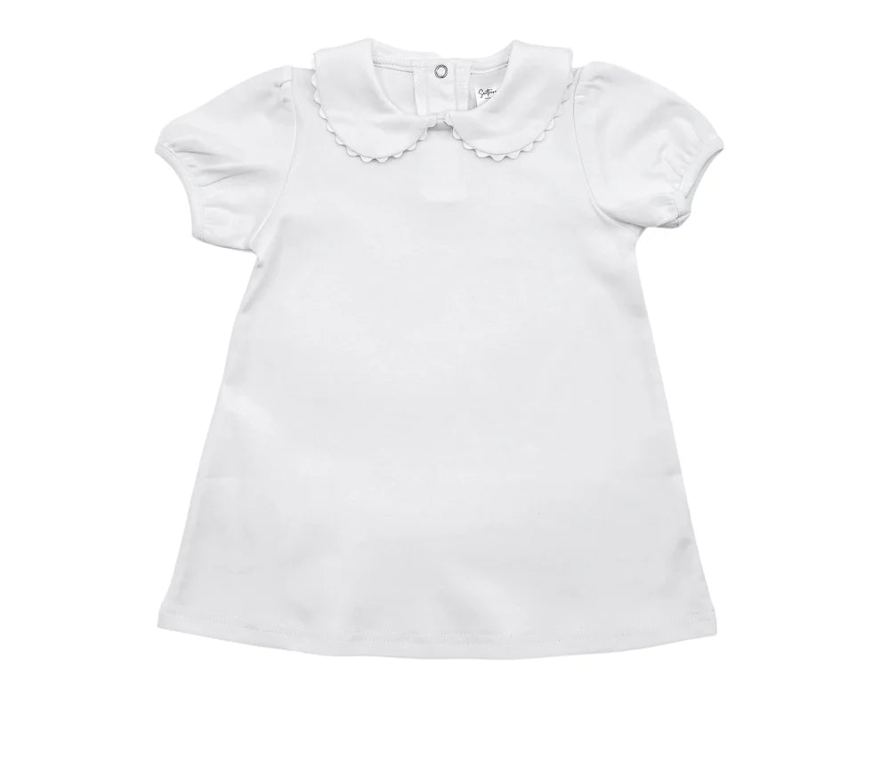 Short sleeve collar dress