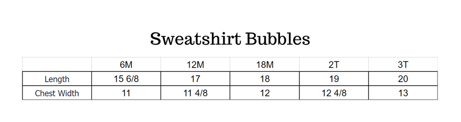 Sweatshirt Bubble