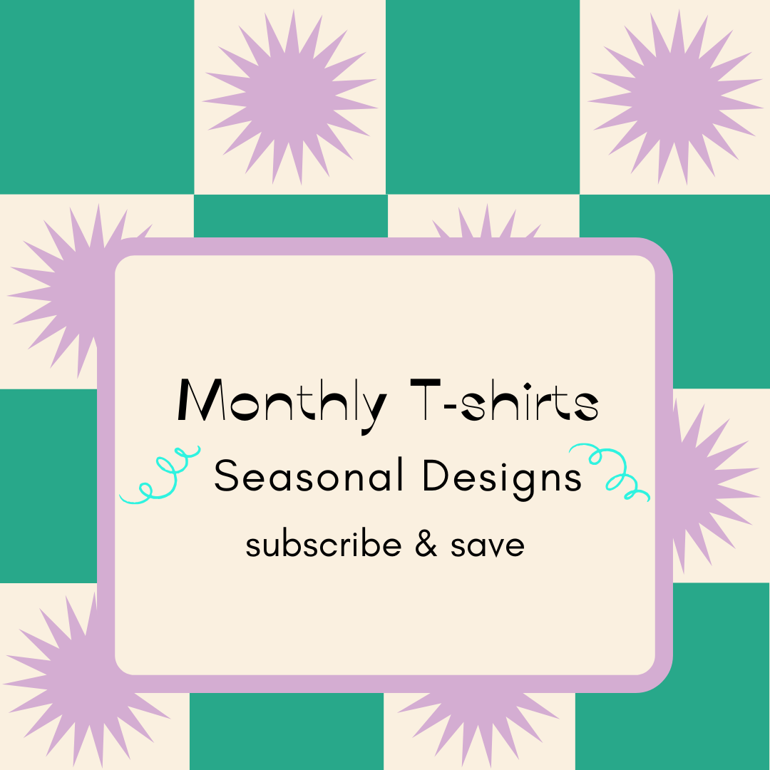 DESIGN OF THE MONTH T-SHIRT