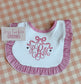 Embroidered baby bib